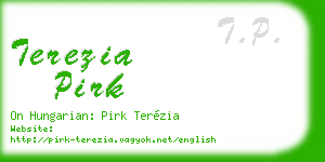 terezia pirk business card