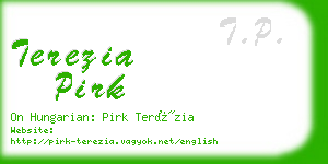 terezia pirk business card